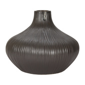 Keramická váza černá 25cm VS002SF