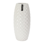 Keramická váza bílá perleť 25cm VS086DC